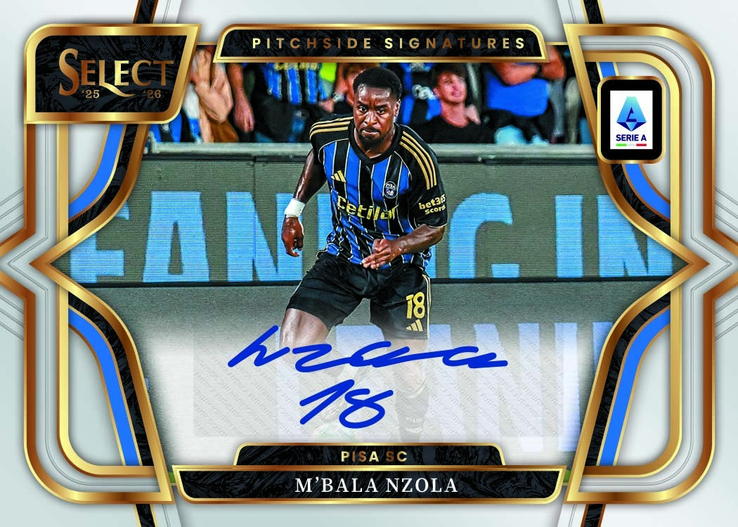 2025-26 Panini Select Serie A Italian League Soccer Hobby Box