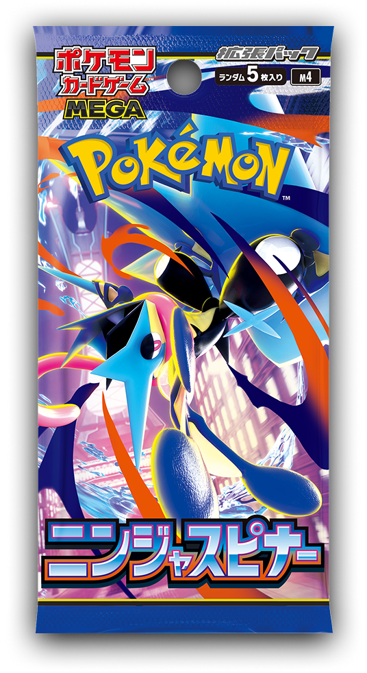 Pokmon TCG: Mega Ninja Spinner M4 Booster Box (Japanese) - (Preorder - March 18th) Pokmon TCG: Mega Ninja Spinner M4 Booster Box (Japanese) - (Preorder - March 18th)