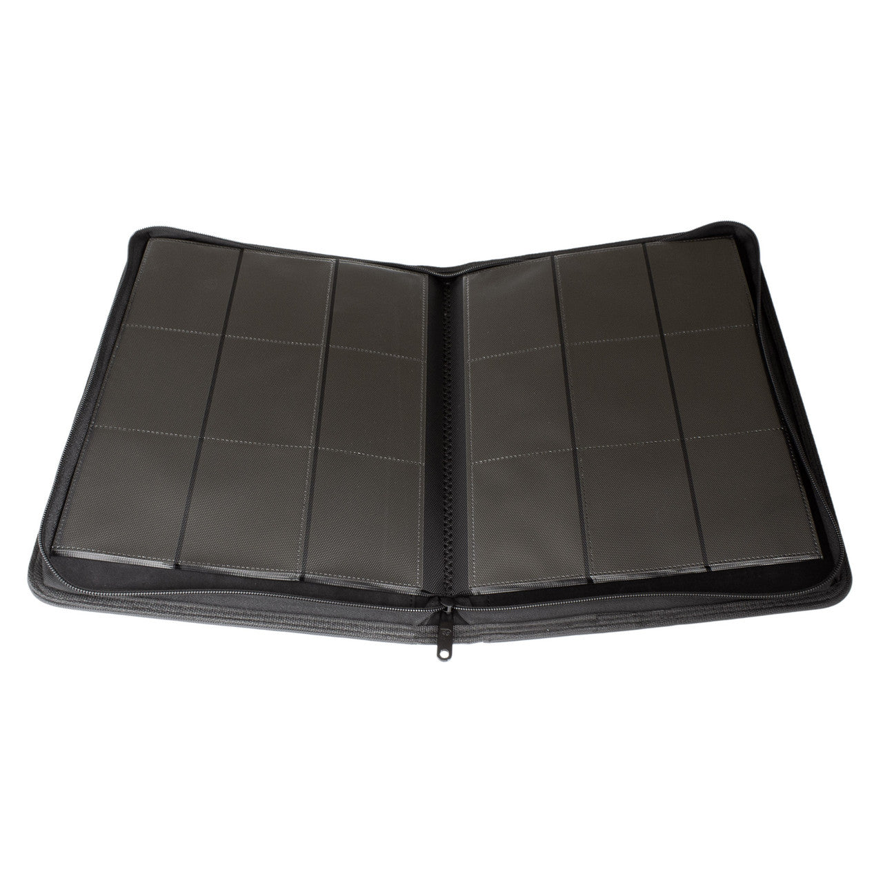 Palms Off Gaming STEALTH 9 Pocket Zip Trading Card Binder - Black