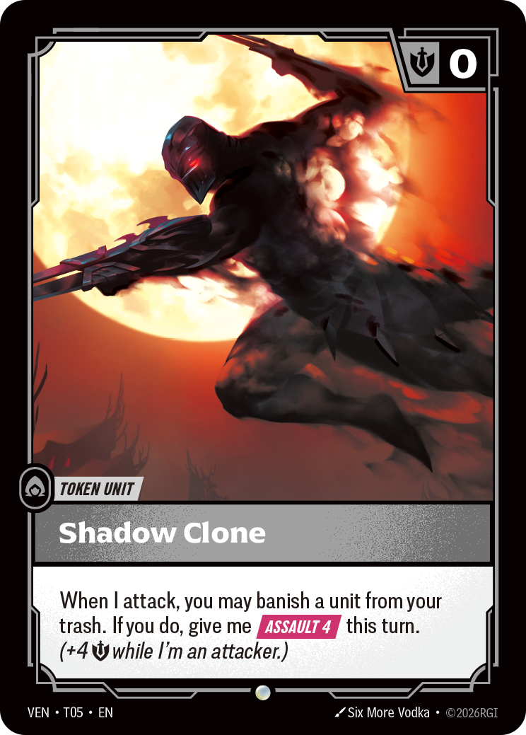 Riftbound - Vendetta - T05 // T06 Shadow Clone // Tentacle Common