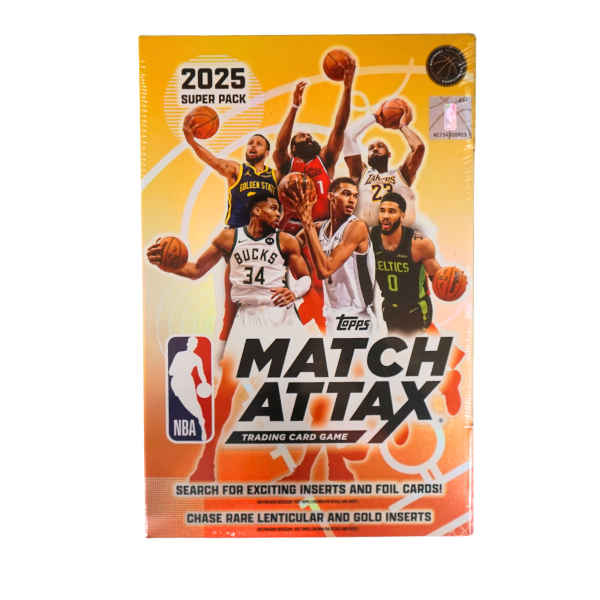 2025-26 Topps NBA Match Attax Basketball Super Pack Hobby Box