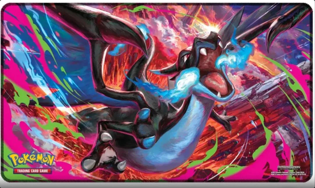 Pokémon TCG Mega Charizard X EX Ultra-Premium Playmat