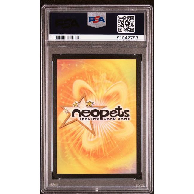 Neopets (2003) - Blue Mynci S1/S6 (Holo Foil) - PSA 8 (NM-MT)