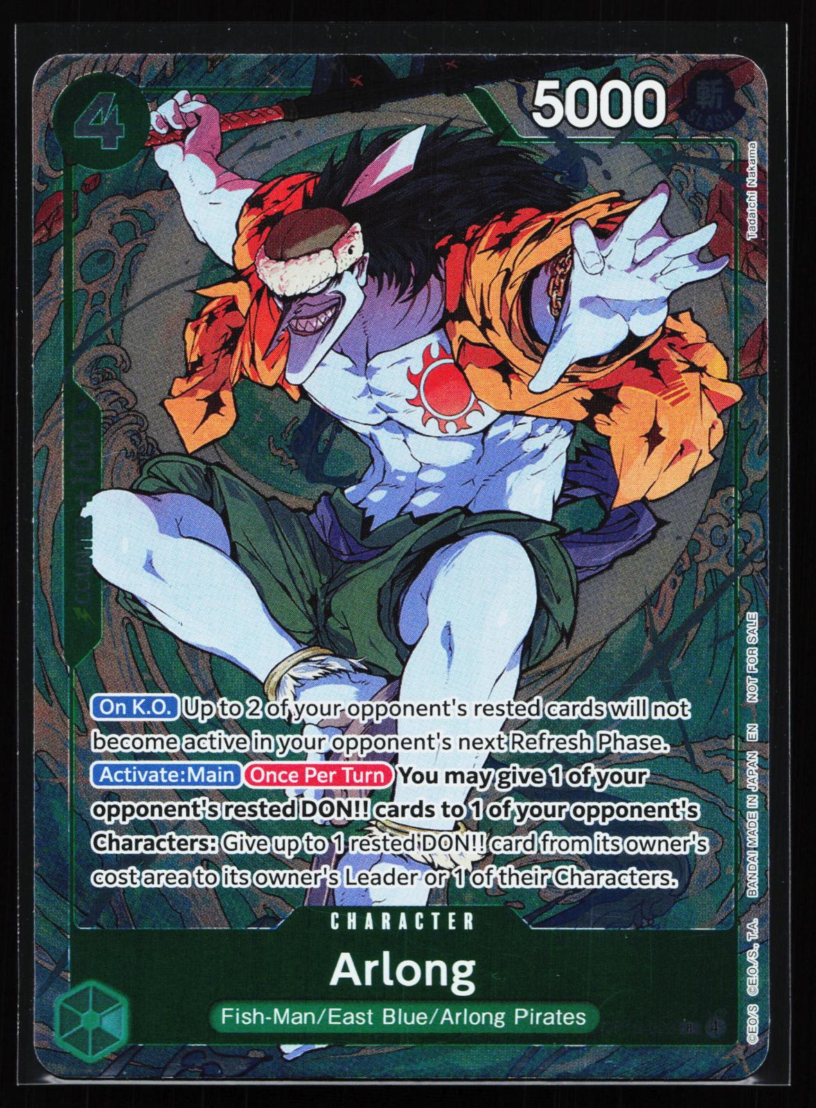 Adventure on Kami's Island OP15-023 Arlong Rare