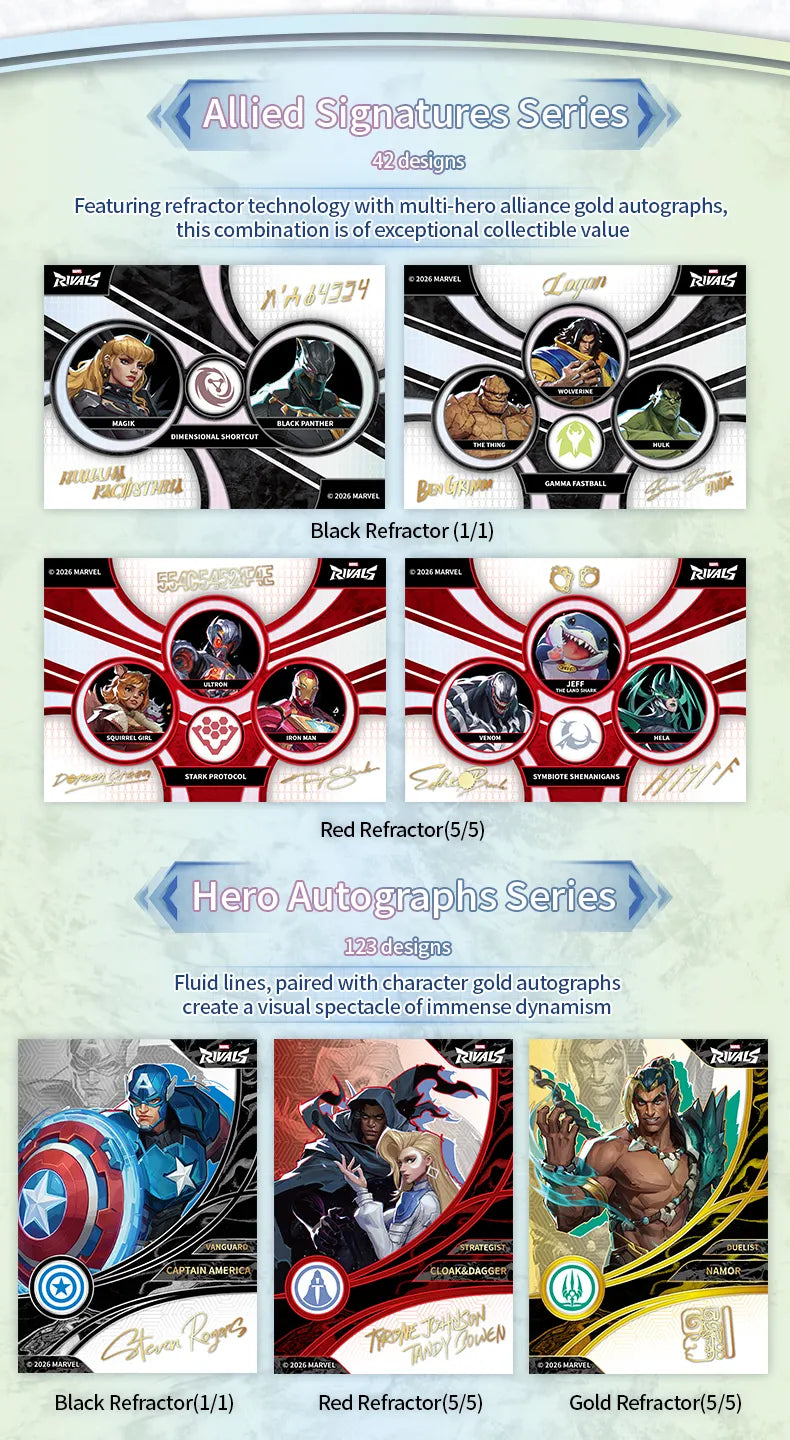 2026 CardFun Marvel Rivals Eternal Glory Hobby Box (Preorder - Early March)