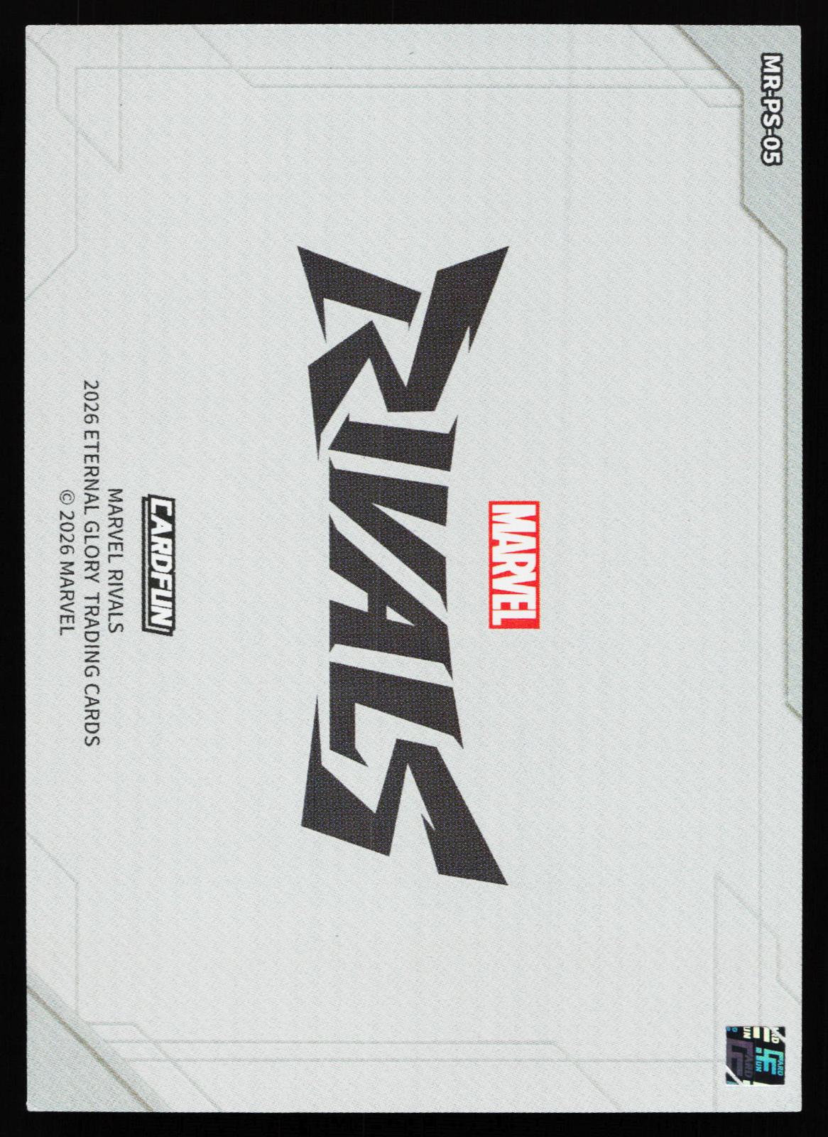 Cardfun Marvel Rivals MR-PS-05 Art Gallery #5 back