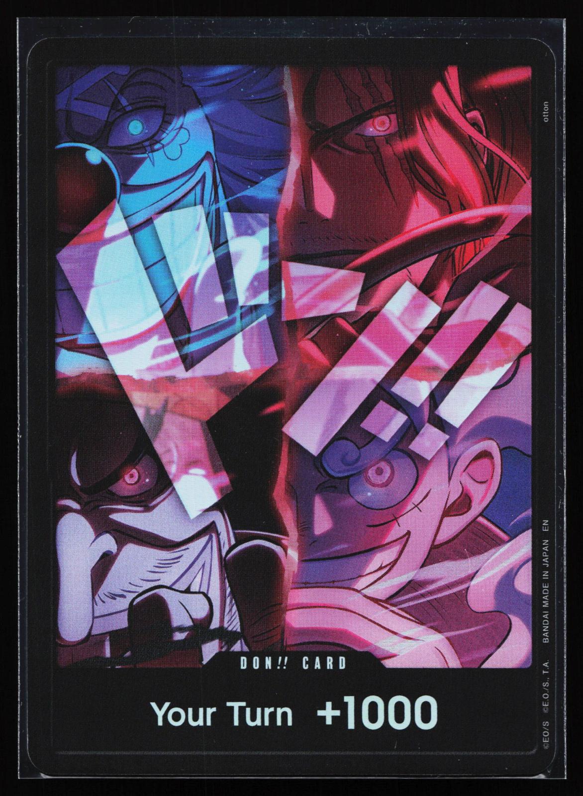 One Piece Promotion Cards DON!! Card (English Version 2nd Anniversary Set) DON!!