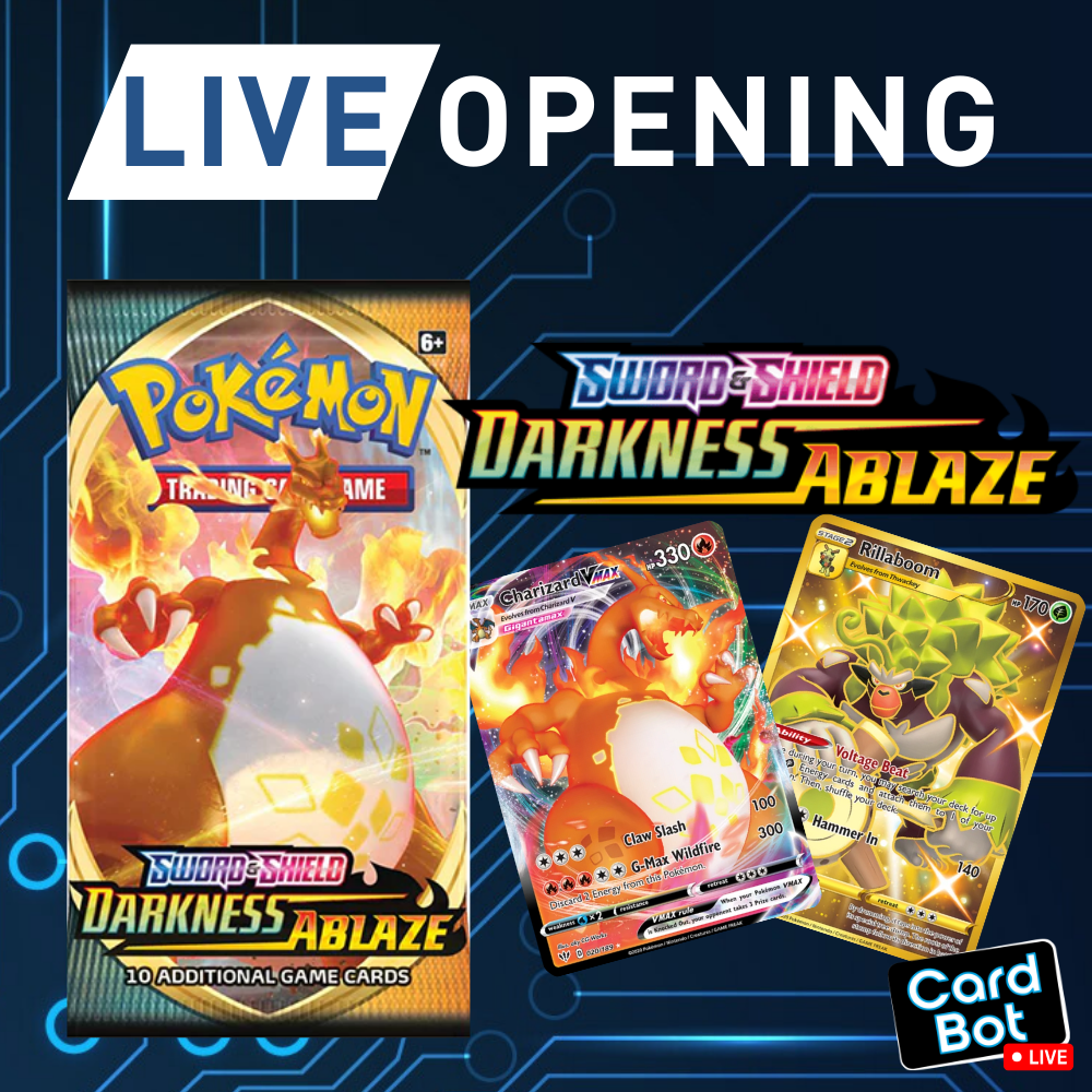 LIVE OPENING - Pokémon TCG Darkness Ablaze Booster Pack