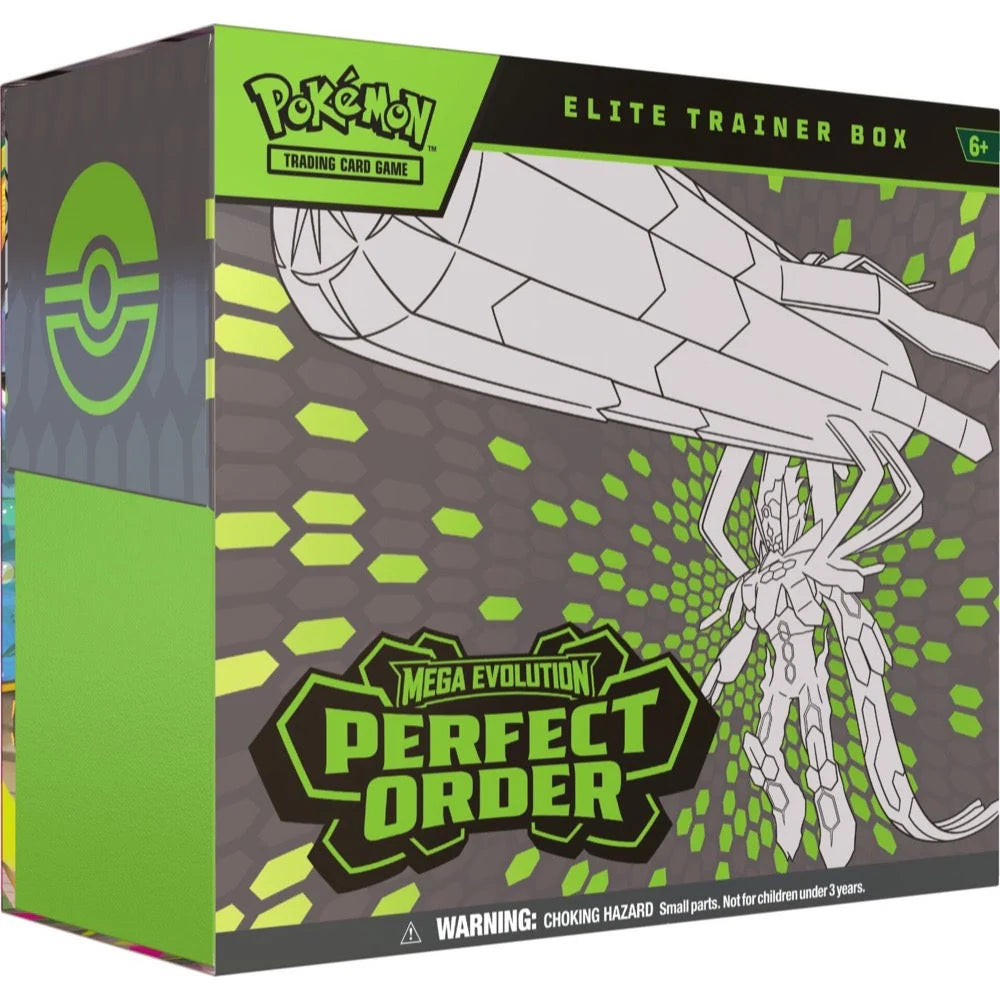 Pokemon TCG: Mega Evolution Perfect Order Elite Trainer Box - 1 Per Person