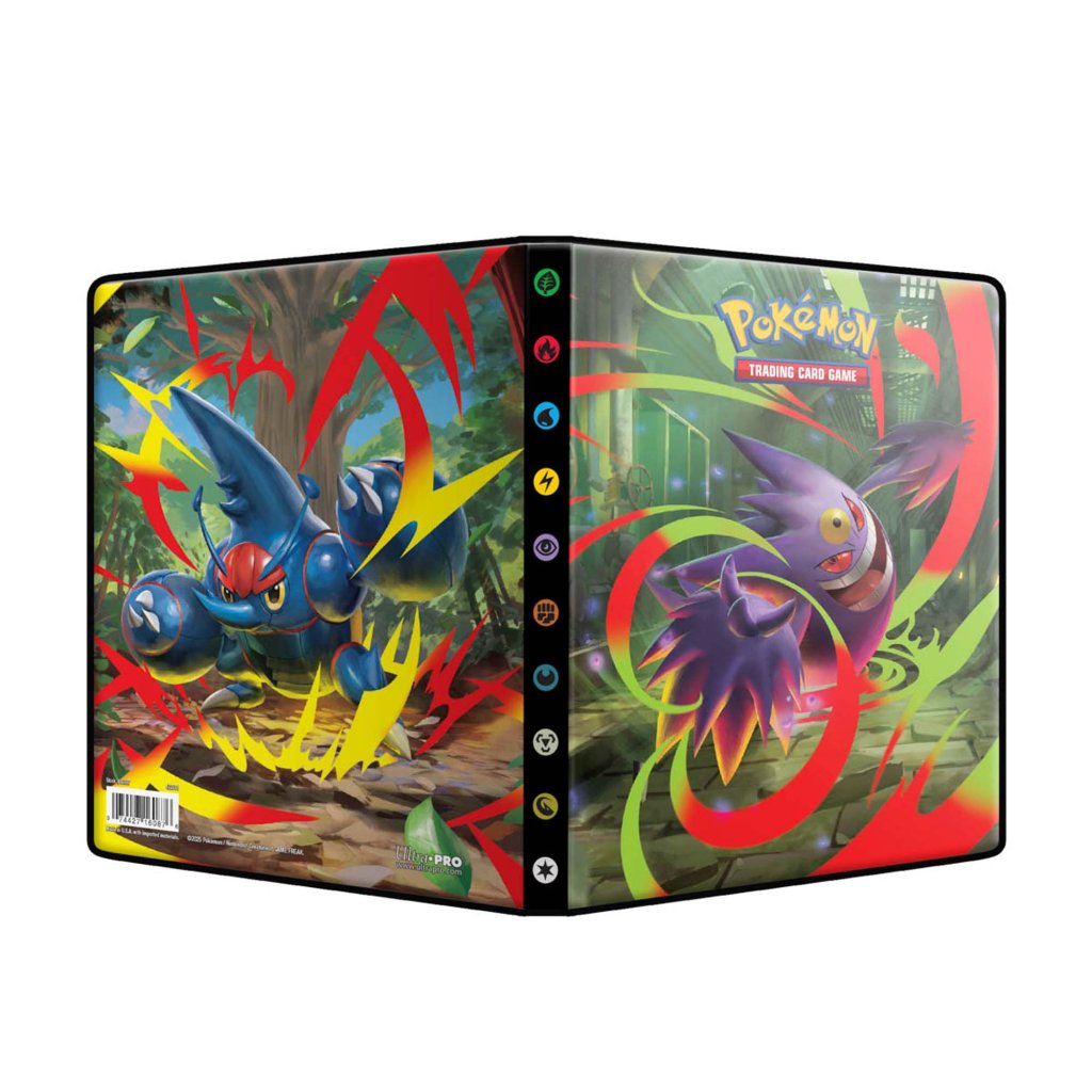 Pokémon TCG Ultra Pro Mega Evolution Phantasmal Flames 4-Pocket Portfolio