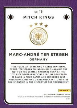 2021-22 Donruss #16 Marc-Andre ter Stegen Pitch Kings