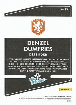 2021-22 Donruss #17 Denzel Dumfries The Rookies Press Proof