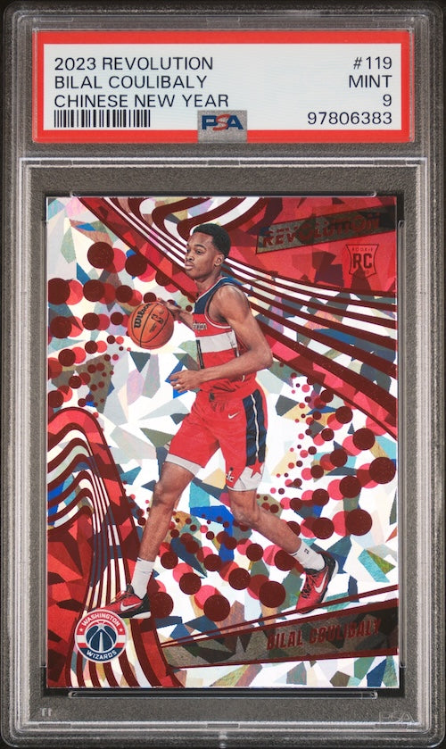 2023 Panini Revolution #119 Bilal Coulibaly Chinese New Year PSA 9