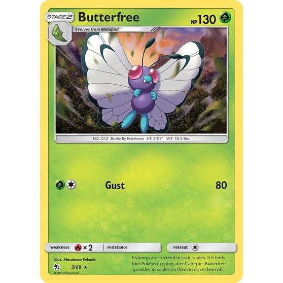 Hidden Fates - 3/68 Butterfree Rare