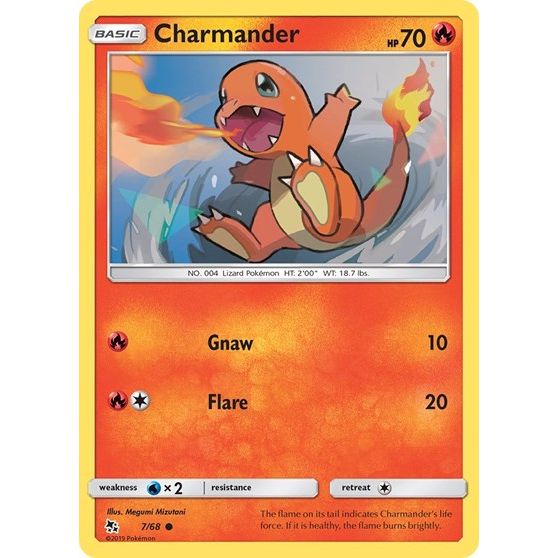 Hidden Fates - 7/68 Charmander Common