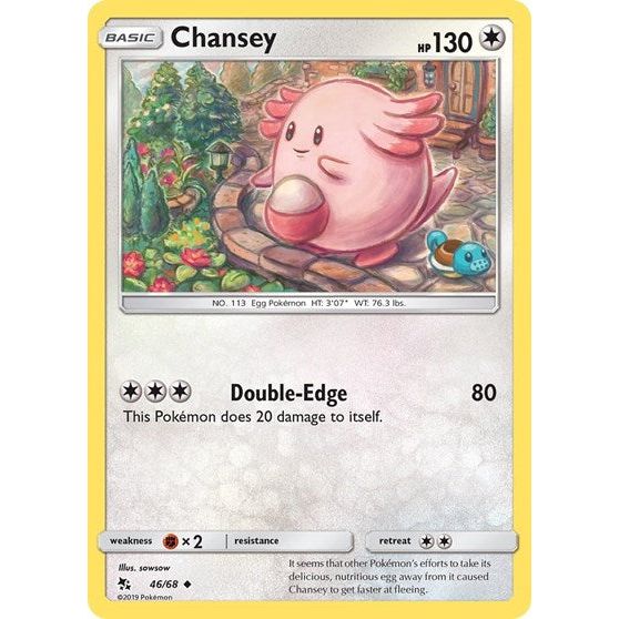 Hidden Fates - 46/68 Chansey Uncommon