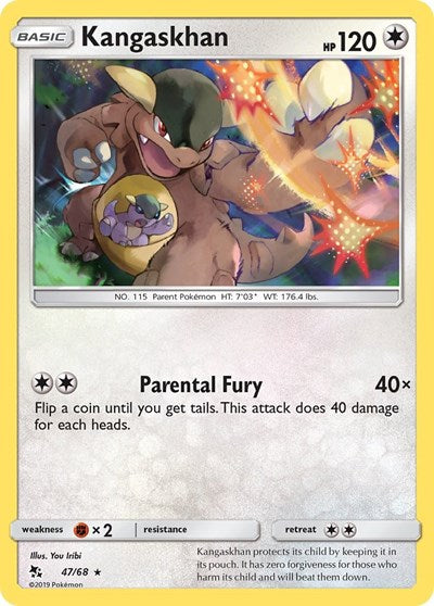 Hidden Fates - 047/068 Kangaskhan Rare