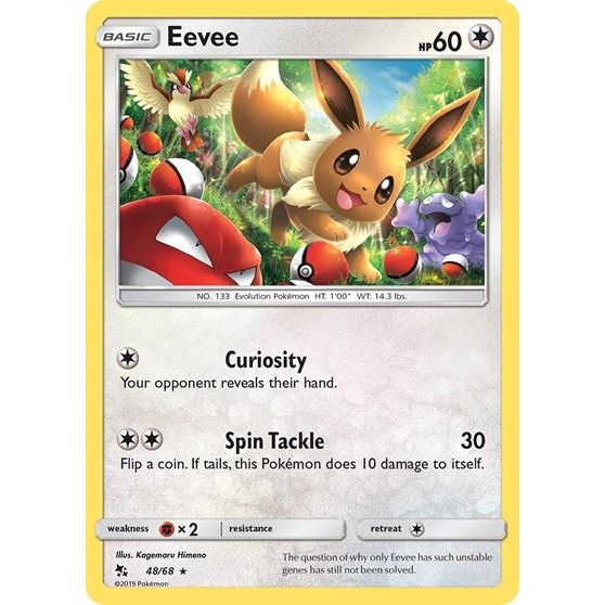 Hidden Fates - 48/68 Eevee Holo Rare