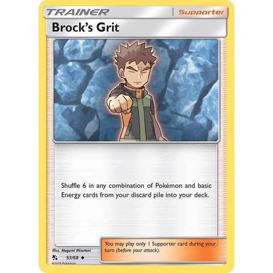 Hidden Fates - 53/68 Brock's Grit Uncommon