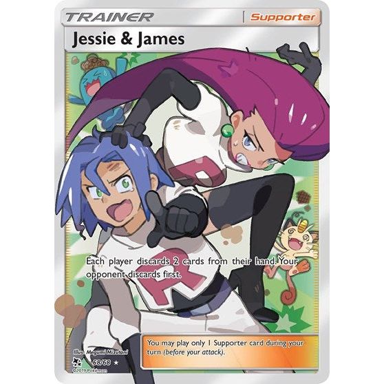 Hidden Fates - 68/68 Jessie & James (Full Art) Ultra Rare