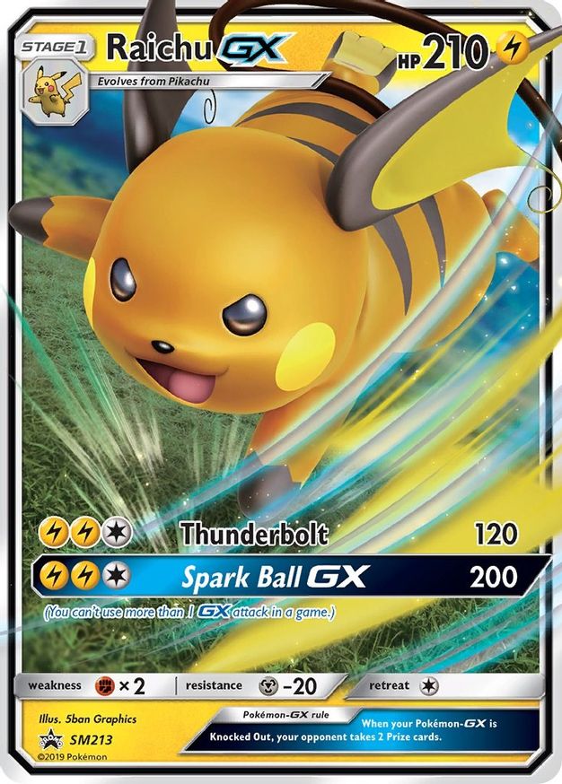 Hidden Fates Promo - SM213 Raichu ex