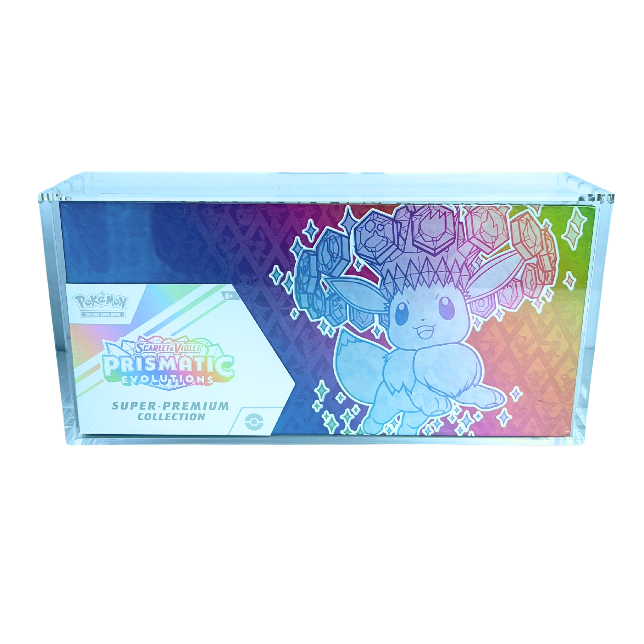 Pokémon TCG Prismatic Evolutions Super-Premium Collection with Acrylic Case
