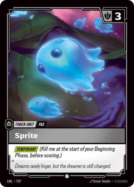 Riftbound - Unleashed - T07 // T05 Sprite // Gold None
