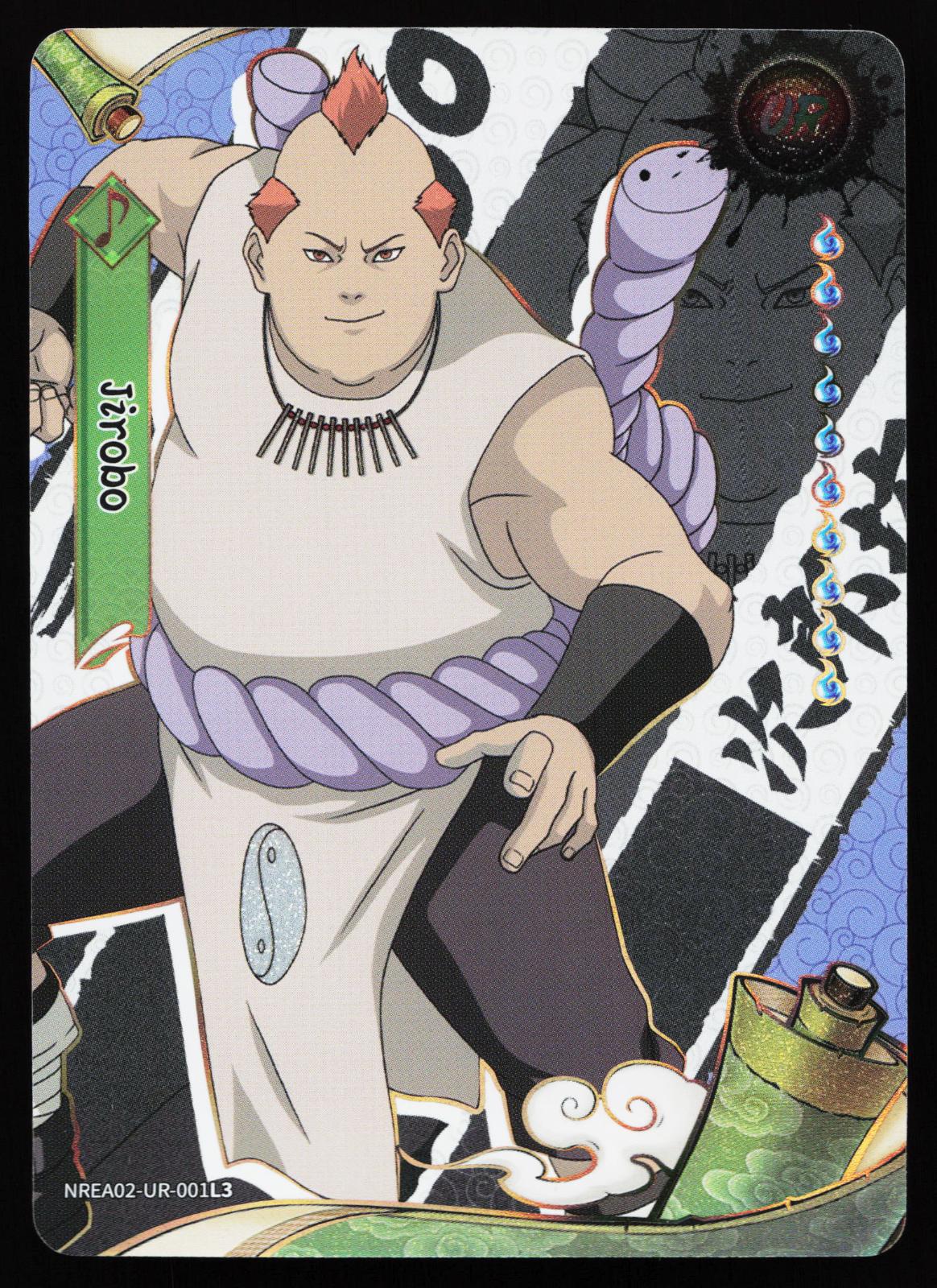 Naruto Kayou Earth Scrolls Series 2 Jirobo NREA02-UR-001L3 Ultra Rare