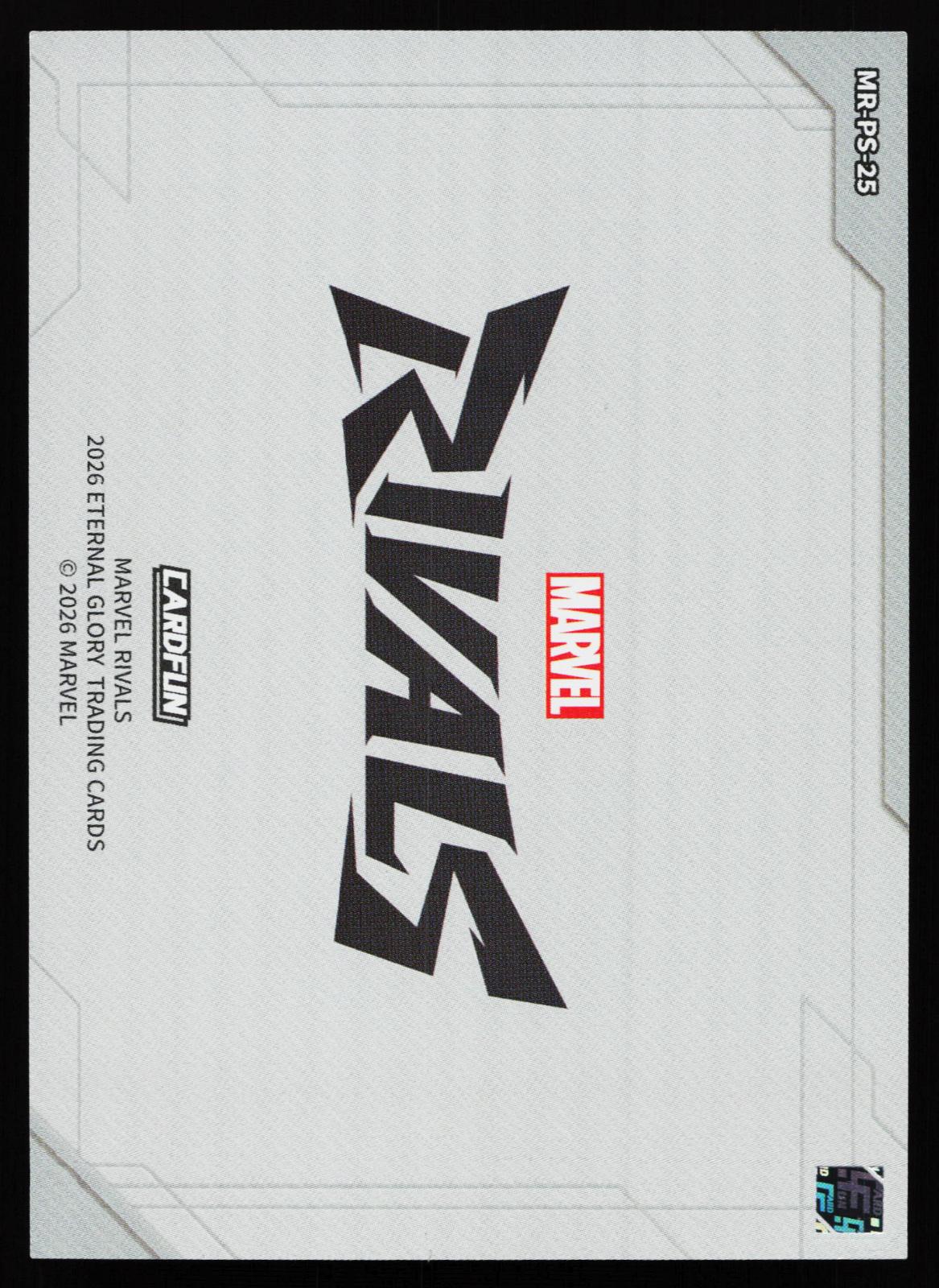 Cardfun Marvel Rivals MR-PS-25 Art Gallery #25 back