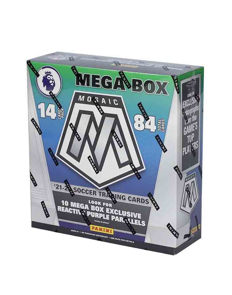 2021-22 Panini Mosaic EPL Soccer Mega Box