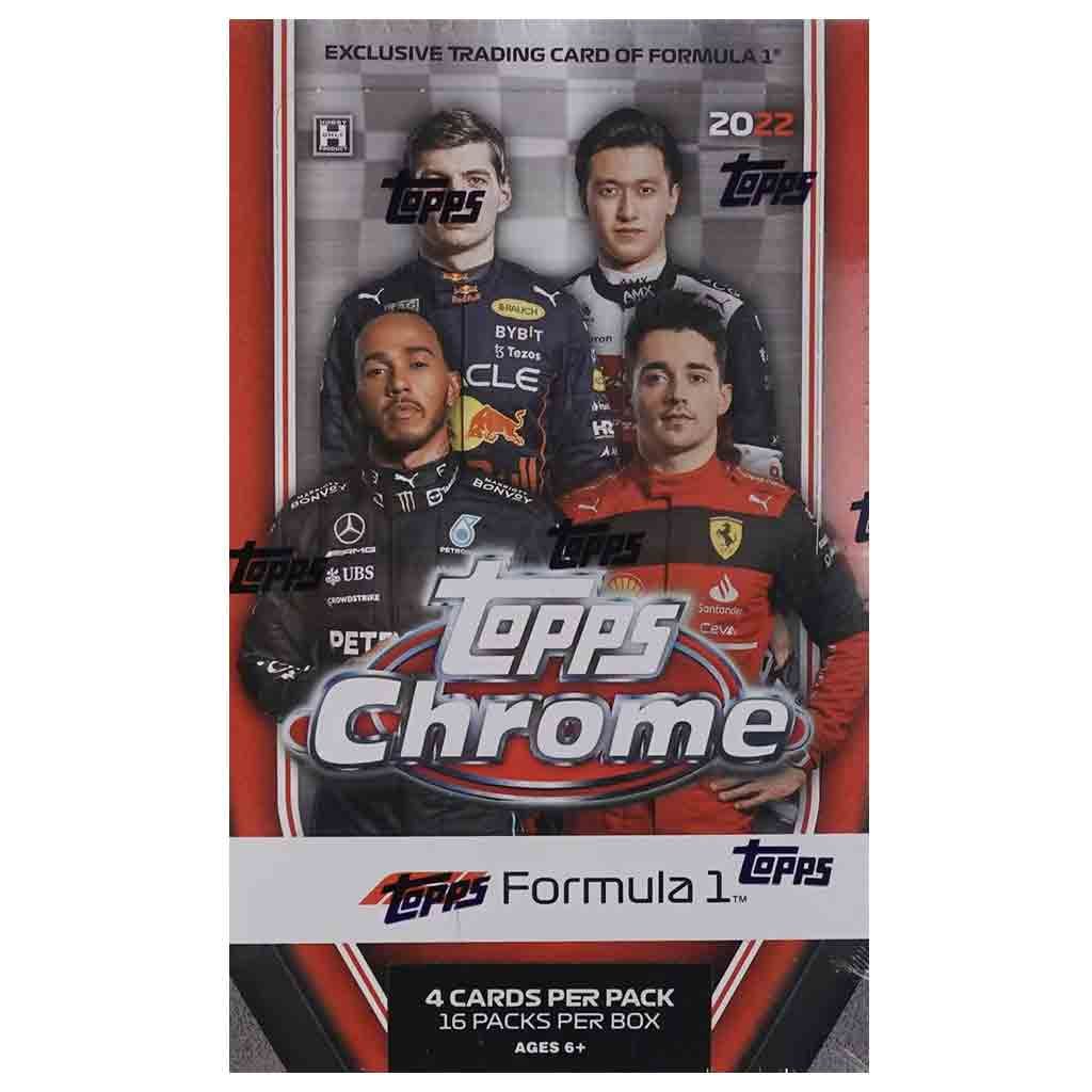2022 Topps Chrome Formula 1 Hobby Lite Box