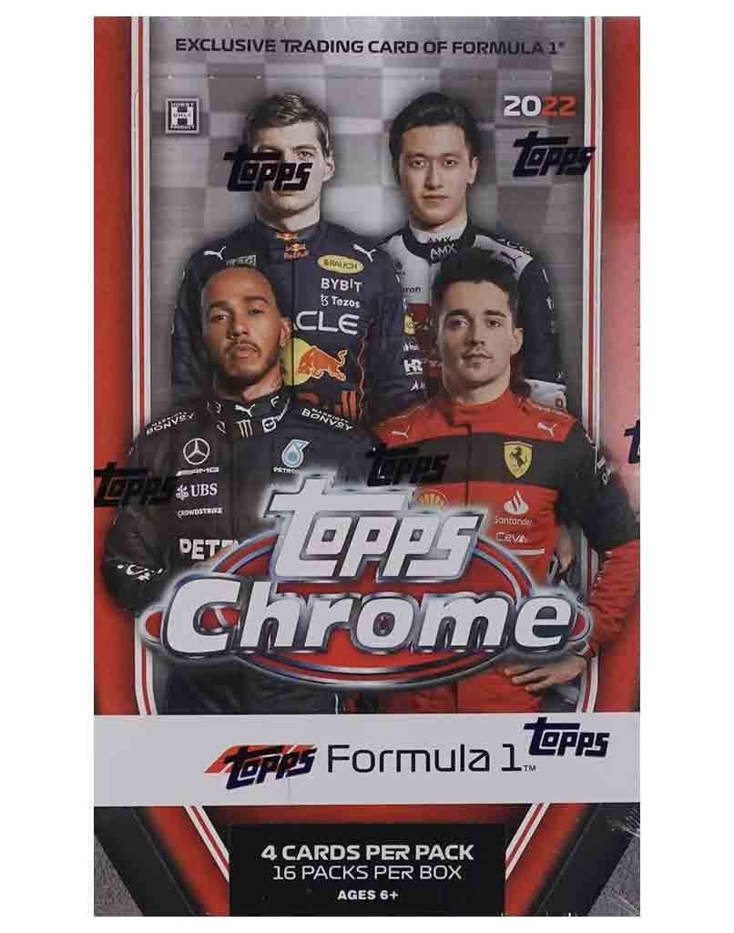 2022 Topps Chrome Formula 1 Hobby Lite Box