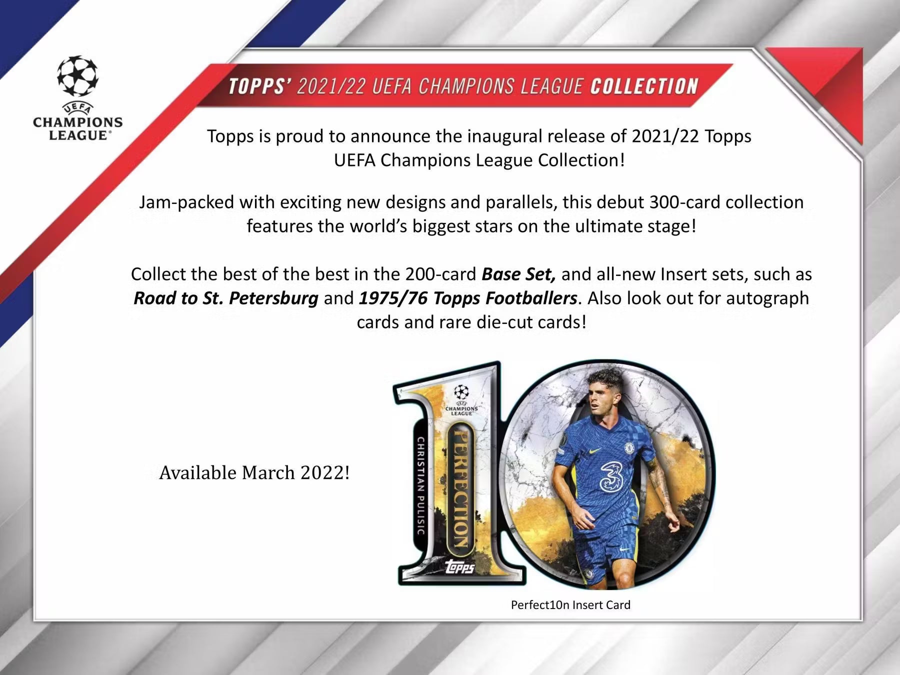 2021-22 Topps UEFA Champions League Soccer Blaster Box
