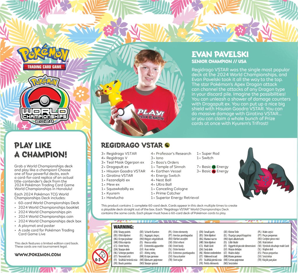 Pokémon TCG: World Championships Decks 2024 - Regidrago