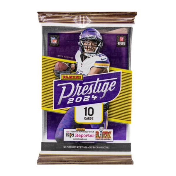 2024 Panini NFL Prestige Retail 10-Card Pack