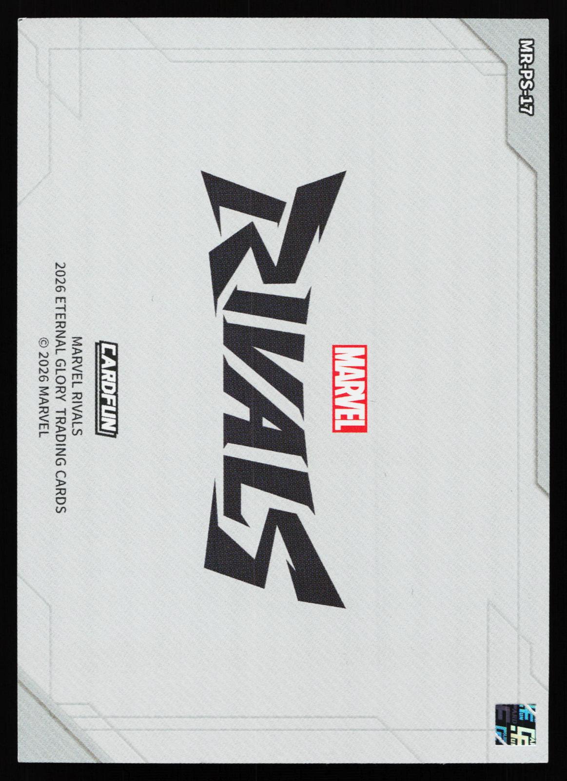 Cardfun Marvel Rivals MR-PS-17 Art Gallery #17 back