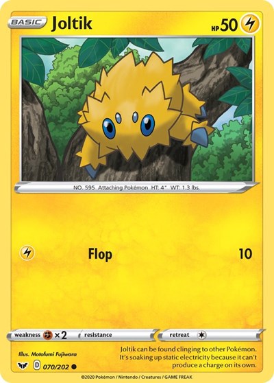 Sword & Shield - 070/202 Joltik Common