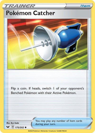 Sword & Shield - 175/202 Pokemon Catcher Uncommon