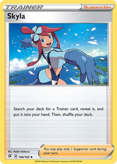 Sword & Shield Rebel Clash - 166/192 Skyla Uncommon