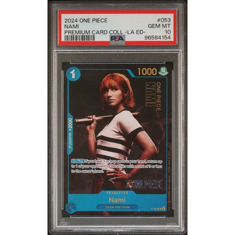 2024 One Piece Premium Card Collection -Live Action Edition- #053 Nami PSA 10