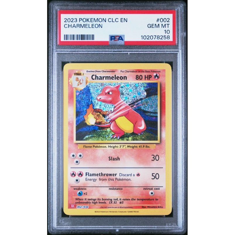 Clc Card 2023 Pokemon Clc-Trading Card Game Classic Charizard & Ho-Oh Ex Deck