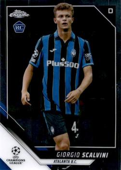 2021-22 Topps Chrome UEFA Champions League #15 Giorgio Scalvini