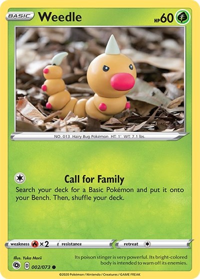 Champions Path - 002/073 Weedle Common