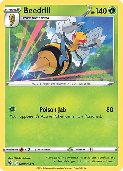 Champions Path - 04/73 Beedrill Uncommon