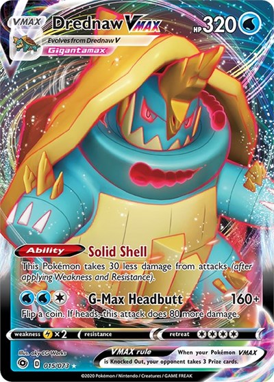 Champions Path - 015/073 Drednaw VMAX Ultra Rare