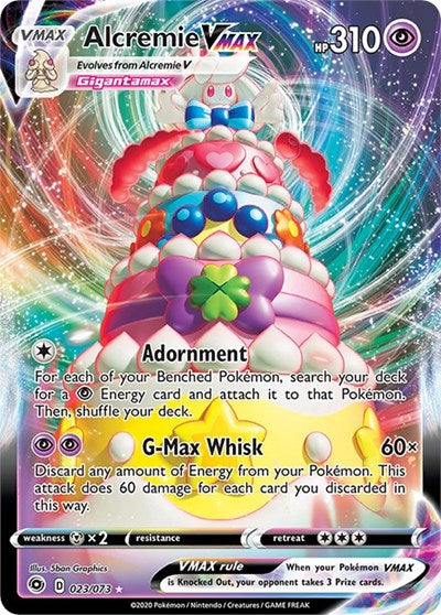 Champions Path - 23/73 Alcremie VMAX Ultra Rare