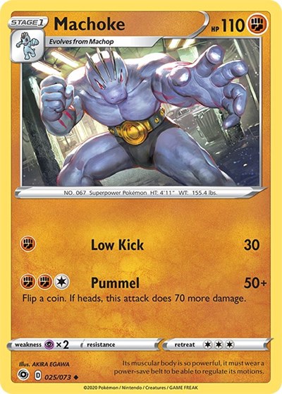 Champions Path - 025/073 Machoke Uncommon