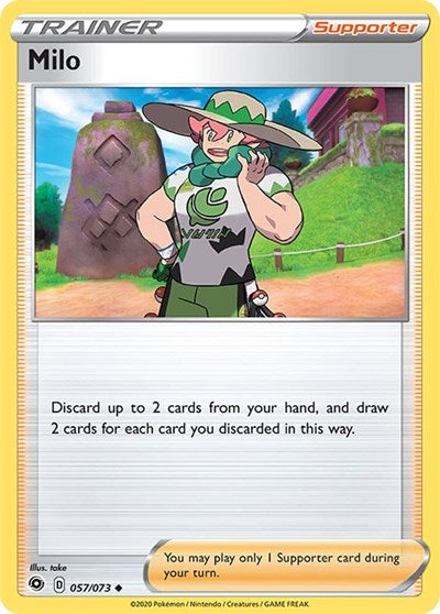 Champions Path - 057/073 Milo Uncommon