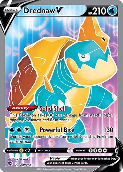 Champions Path - 069/073 Drednaw V (Full Art) Ultra Rare