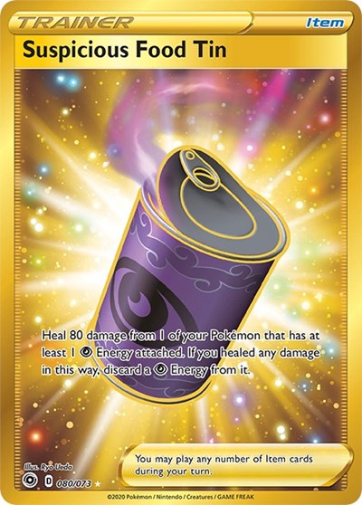 Champions Path - 080/073 Suspicious Food Tin Secret Rare